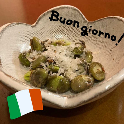 「丹波黒枝豆」ちょっとひと手間で簡単イタリアン！