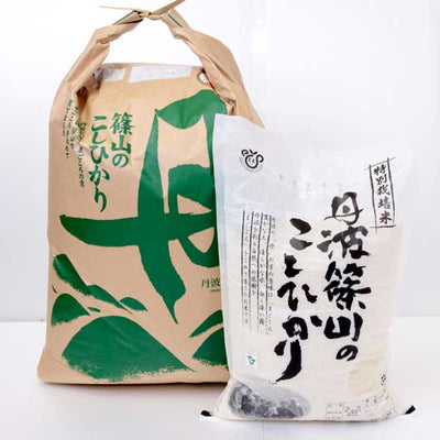 【 たぶち農場 】 丹波篠山のこしひかり　特別栽培米 精米 5㎏