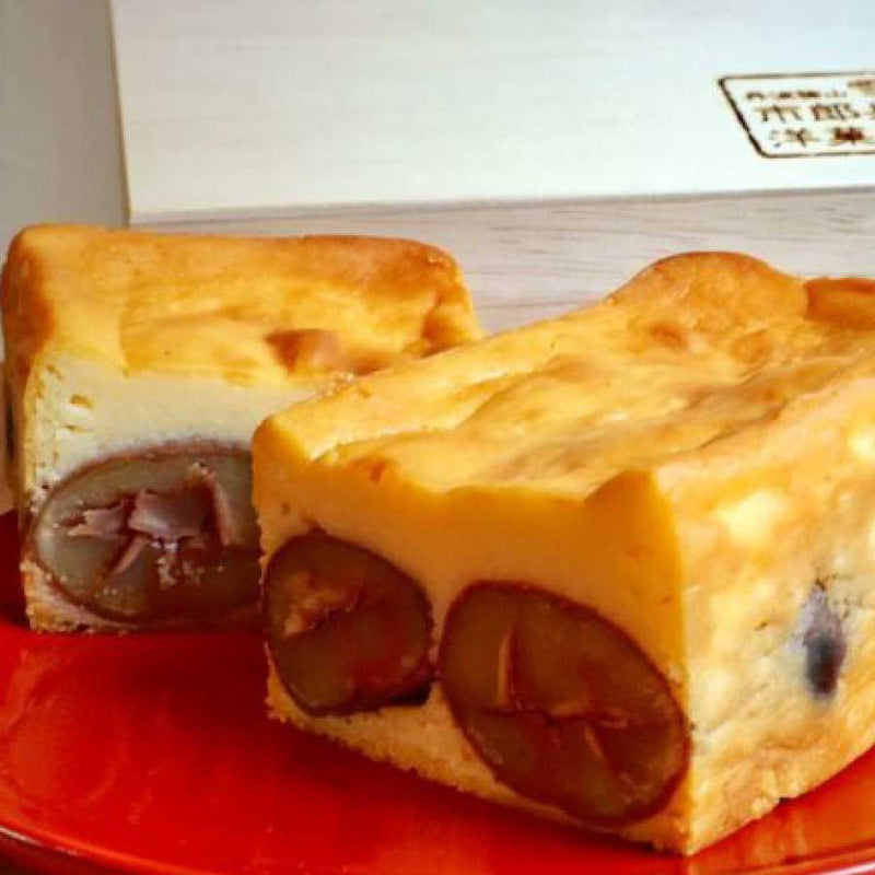 【雪岡市郎兵衛洋菓子舗】「篠雪」丹波栗ゴロリ高級チーズケーキ